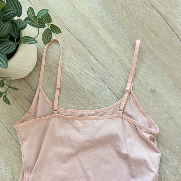 Active Basic Peach Pink Bodycon Mini Dress - Picture 3 of 5